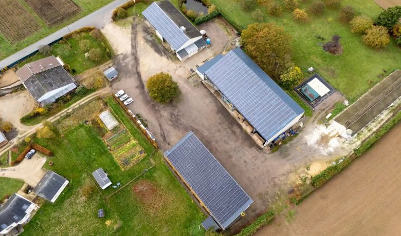 Bâtiments agricoles solaires en Normandie