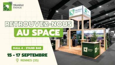 Retrouvez Triangle Énergie au SPACE à Rennes Hall 4 Stand B48 du 15 au 17 septembre