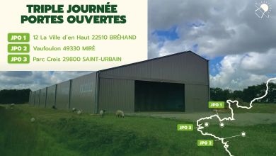 Visite de hangars solaires Triangle Énergie