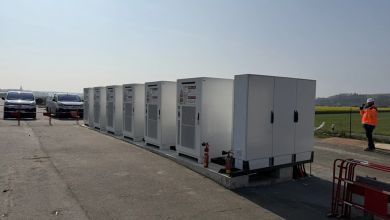 Photo des 6 unités de stockage présentes sur le site de la Varenne ou le Triangle fabrique les hangars des agriculteurs