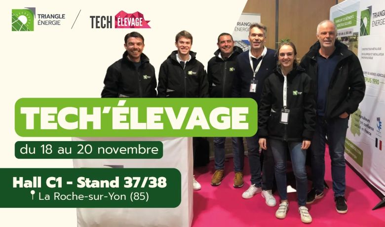 Triangle Énergie sera à Tech-Elevage