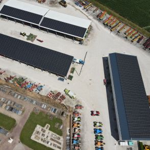 Bâtiment agricole Solaire et photovoltaïque réalisé par Triangle energie chez de agriculteurs dans toute la France