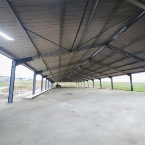 Hangar Solaire Symétrique réalisé par Triangle energie