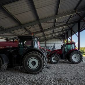 Hangar Solaire réalisé par Triangle energie Monopente