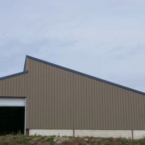Hangar Solaire réalisé par Triangle energie Monopente
