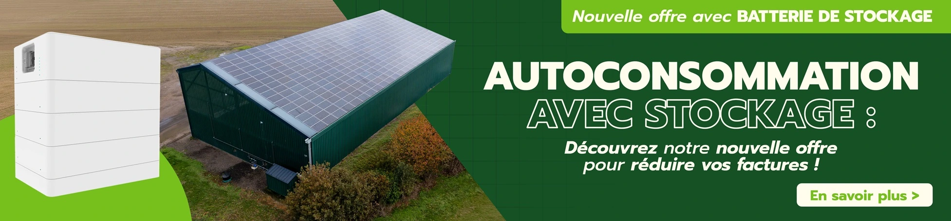 Bannière nouvelle offre autoconsommation Triangle Energie